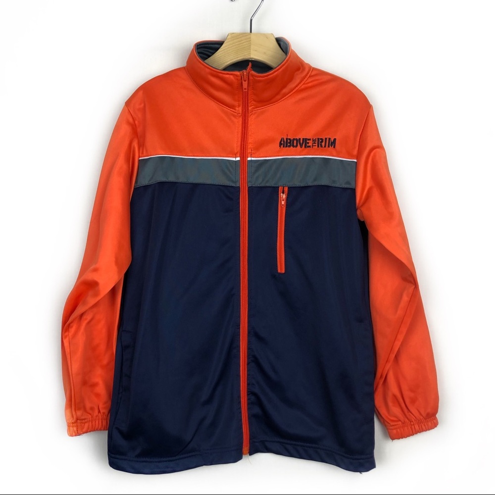 Above The Rim Boys Sweater Orange Medium 10-12